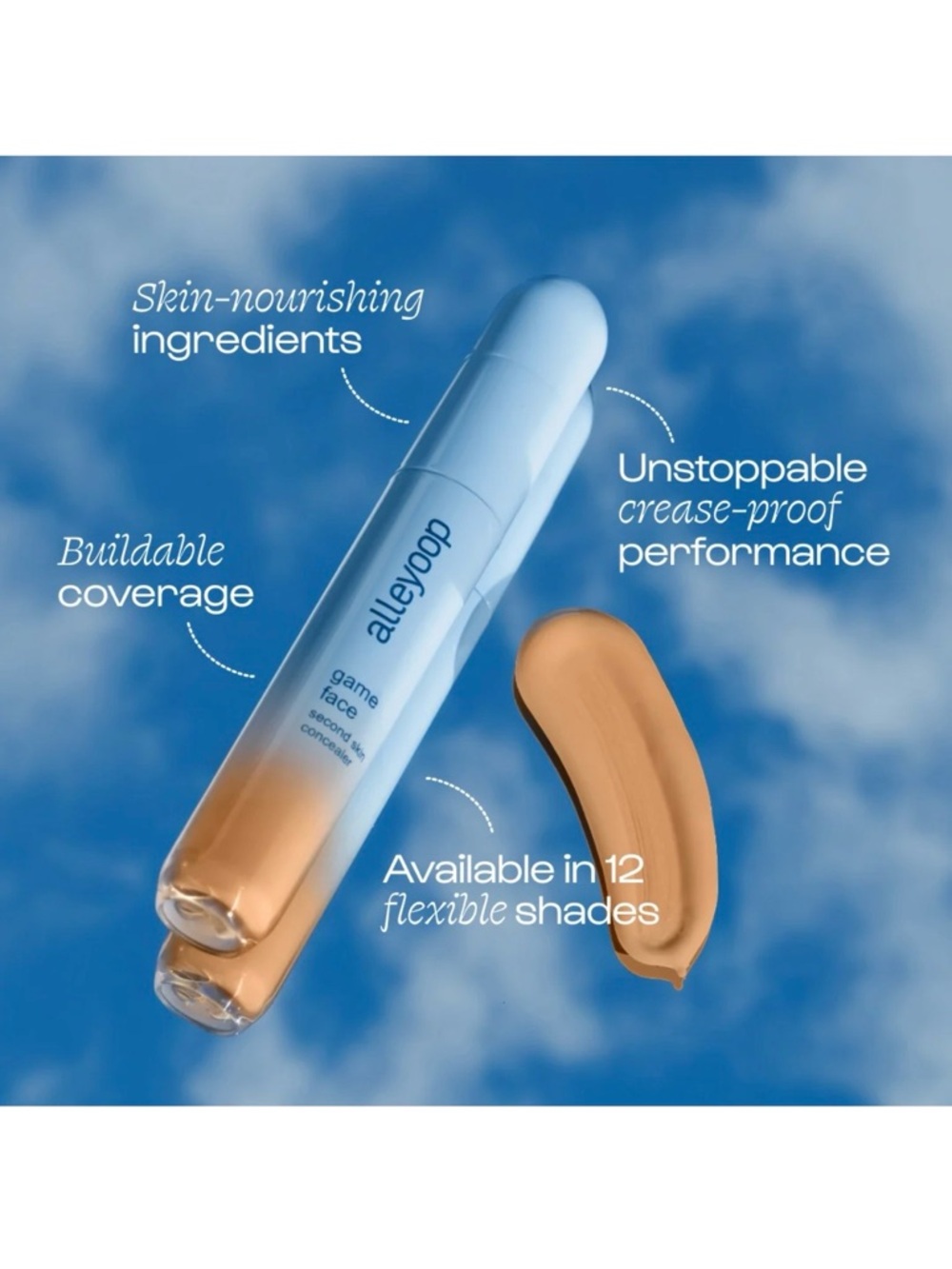 Alleyoop Golden Game Face Second Skin Concealer - Picture 5 of 8